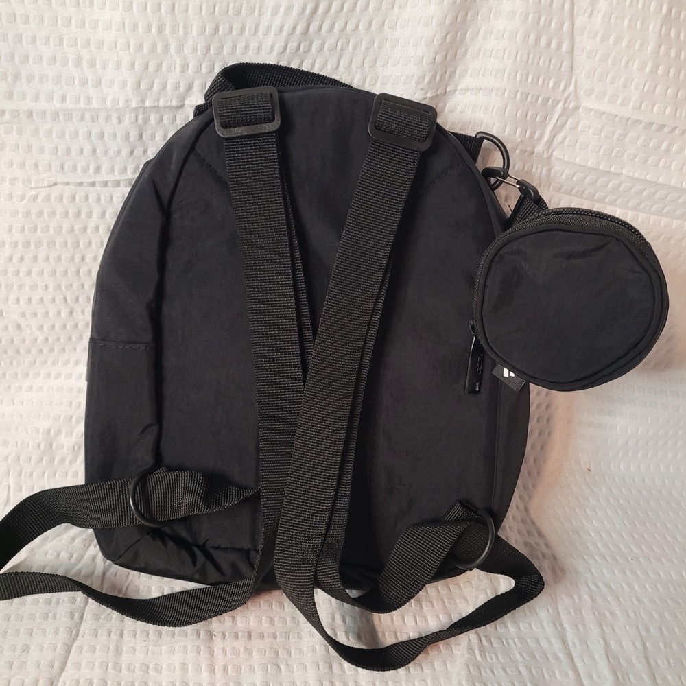 Adidas Must Have Mini Backpack Black With Detachable Pouch Adjustable Straps NWT - Picture 3 of 3